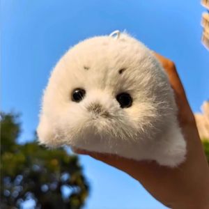 JIFANPAUL | Cute Baby Seal Plush Keychain for Couples and Students