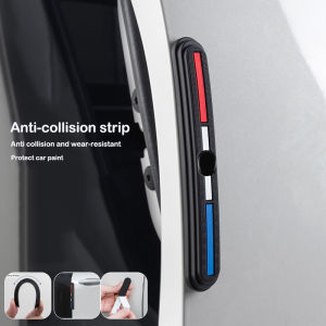 4Pcs Car Door Edge Scratch-resistant Stickers Guard Strip Car Door Side Bumper  Anti-Collision Strip Suitable for Mitsubishi Xpander Adventure Pajero Outlander Lancer Eclipse EVO Galant Mirage Attrage