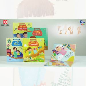 [NHẬP MÃ LAZSOCIAL50K]  Sách Tương Tác Kỹ Năng Đầu Đời Cho Bé - Lật Mở Cùng Con (2 - 10 Tuổi) – Đinh Tị