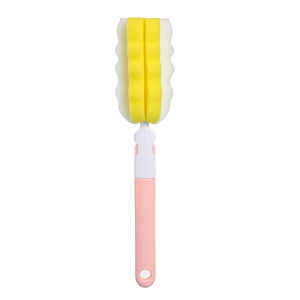 Long Handle Large Sponge Cup Cleaning Brush