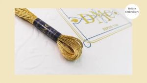 DMC Golden Skein ไหมปักทองคํา Limited Edition ฝรั่งเศสแท้