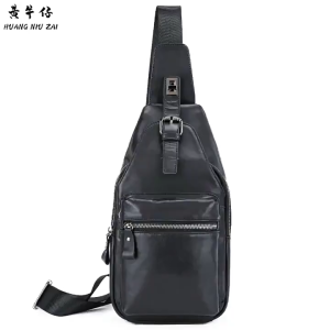 Túi đeo chéo nam DA BÒ THẬT – BEE GEE DCN9356