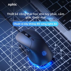 inphic | Chuột Có Dây Cho Gaming và Văn Phòng Im Lặng