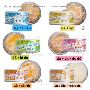 Pate NEEKA Súp Thịt Hộp Dành Cho Mèo - Chó Siêu Ngon 85g