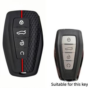 Car Key Cover Case for Renault Geely Emgrand Global Kulrey Hawk GX7 Okavango NL3 SUV GT GC9 Coolray X6 X7 EX7 Geometry C