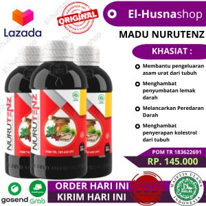 Madu Nurutenz Asli Original Obat Darah TInggi Hipertensi Kolesterol Ampuh