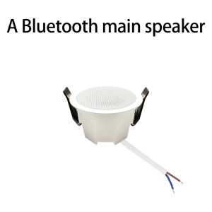 MINI Bluetooths Ceiling Speakers Stereo sound Indoor home audio Background music system For Bathroom Kitchen Living room bedroom