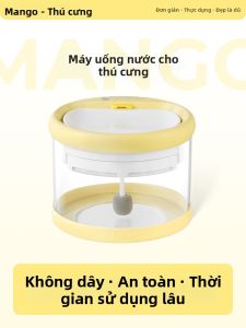 Mango | Vòi Nước Tự Động Cho Thú Cưng Có Chức Năng Lưu Thông