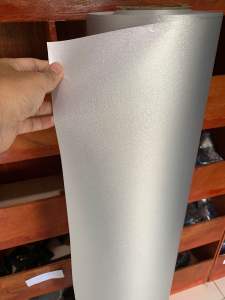 lapisan PVC sheet 0.1mm lapisan hardcase lapisan kayu triplek decosheet motif kulit jeruk terbaik
