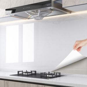 Giấy Dán Tường Vinyl Bóng Rộng 55cm Tự Dính Chống Thấm Trang Trí Nội Thất Nhà Bếp Phòng Tắm Phong Cách Hiện Đại Dạng Cuộn