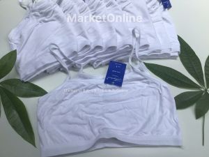 5 áo lót lá lửng croptop 2 dây Co giãn 28kg đến 65kg cho bé gái tuổi dậy thì MarketOnline68 ALL