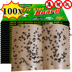20/50/100pcs High Quality Fly Glue Board / Powerful Sticky Insect Trap Board / Pest Control Trap Catcher