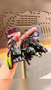 Authentic Dragon Taming Master Flying Toothless Boy Keychain New Bag Pendant Small Accessories Car Keychain
