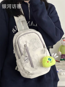 Phong Cách Hàn Quốc Thoải Mái Túi Đeo Chéo Nữ Túi Đeo Vai Đơn Gấu Đáng Yêu Sinh Viên Đa Năng Túi Đeo Trước Ngực