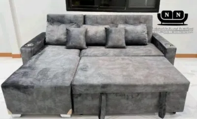 โซฟาแอลสปาโก้ผ้าฮอลแลนด์กันน้ำ ขนาด 250×180×83ซม. ทักข้อความแจ้งสีได้เลยครับ