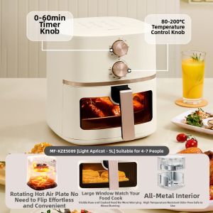 Midea | Visible No-Flip Air Fryer