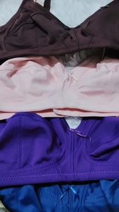 ชุดชั้นใน Anny รุ่นB257 คัพB-C เสื้อใน บรา ไร้โครง เต็มทรง ไม่มีฟองน้ำ ตัดเย็บจากผ้าคอตต้อนทั้งตัว ด้านหลังมี 3ตะขอ