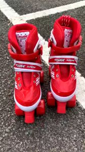 **Malaysia Seller** Inline Skates Roller Skate double row skate shoe Hand Carry Bag Budak Kasut Roda Outdoor double skate