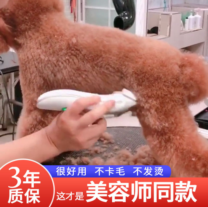 Professional Lister Pet Hair Trimmer Dog Grooming Tool Teddy Style Fur Preservation Electric Clipper Rechargeable for Cats And Dogs