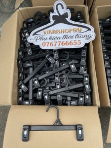 Combo 50 cây Móc kẹp quần thời trang kích thước 30cm