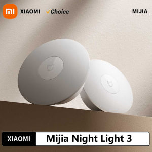 2025 New Xiaomi Mijia Night Light 3 Version Motion Sensor Adjustable Brightness Smart Human Light Sensor Night Lamp for Bedroom