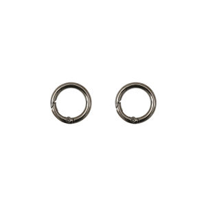 5Pcs/lot Metal O Ring Spring Clasps Openable Round Carabiner Keychain Bag Clips Hook Dog Chain Buckles Connector For DIY Jewelry