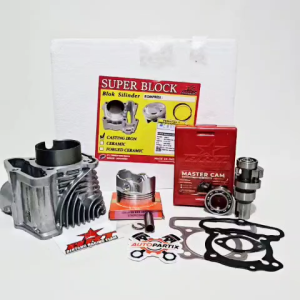 PAKET BLOK PISTON 53MM + NOKEN AS BRT GENIO DELUXE All New BEAT FI ESP STREET SCOOPY FI STYLISH Blok Seher 53 MM + CAM BRT
