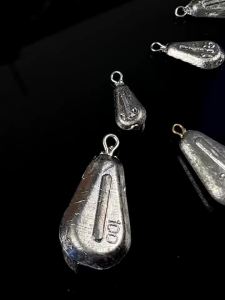 Weihe FISHING | Chì Câu Cá WEIHE 2PC 10g-100g Hình Trái Tim Dẹt Trọng Lượng Điều Chỉnh Được Dùng Cho Câu Biển