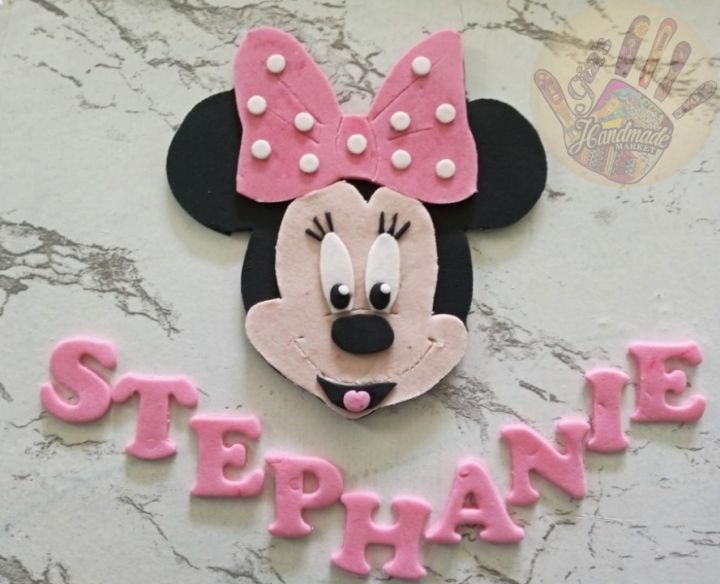 Minnie Mouse Edible Cake Topper