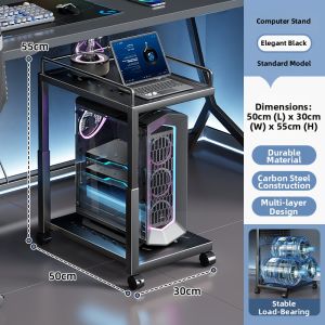 evesigar | Movable Desktop Computer Stand