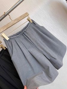 Quần Short Chữ a Mỏng Mùa Hè Cho Nữ Quần Ống Rộng Rộng Rãi Quần Tây Công Sở Thiết Kế Giảm Tuổi Thiết Kế Nhỏ Quần Dài