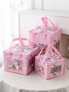 Thickened Aluminum Foil Insulated Bag Large Capacity Birthday Cake Preservation Bag Multi-Size Refrigeration Delivery Bag