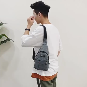 🔥Beg Selempang Lelaki Fesyen Beg Bahu Gaya Sukan Beg Bahu Kecil Beg Dada Pelajar Kasual Jepun