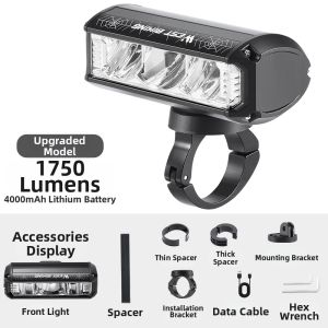 West Biking | Bright Night Bicycle Headlight For Mountain And Road Bikes