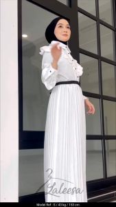 LALEESA Gaun Iriz Romantique Royalcore Muslimah Dress