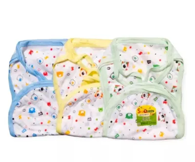 Popok Kain Tali Ikat Bayi Baru Lahir 1 Lusin / 6 Pcs Shaqueen SNI