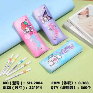 Tempat Pensil Sanrio Kanvas SH-2004/ Pensil Case Pudding SH-2007