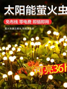 Chạy Bằng Năng Lượng Mặt Trời Ngoài Trời Bầu Không Khí Đom Đóm Chiếu Sáng Cảnh Quan Sân Vườn Đèn Ban Công Đèn Trang Trí Bãi Cỏ Đèn Sân