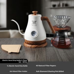 MONGDIO | Electric Water Kettle for Pour Over Coffee