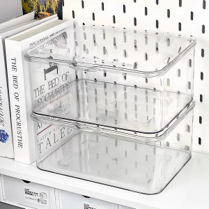 YOULE | Flip-top Dust-proof Organizer Clear Acrylic