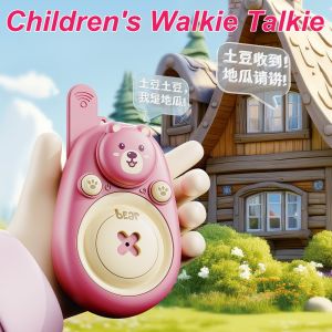 Wireless Smart Intercom 2-pack Rechargeable Outdoor Remote Long-Distance Interphone Childrens Min Intercomunicador Walkie Talkie Toys 儿童对讲机