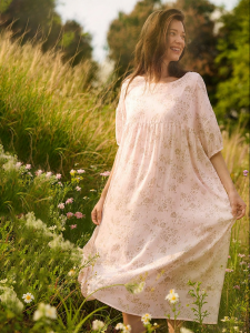 ManiForm | Wearable Comfort Lace Sleeves Sleep Dress