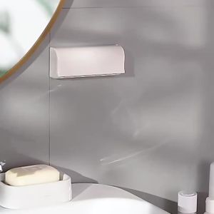 Toothbrush Holder with CoverWall Mounted Toothbrush Storage Rack6Slots Toothbrush Storage Organizer Toothbrush Hanger Bathroom