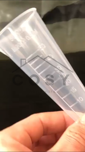 COSY Plastik Gelas Cup Ukur Takar 100 ml Jenis V / Takaran Bibit Parfum Ukuran 100ml Serbaguna