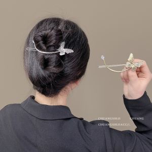 Korea Back Head Smile Barrettes Hair Clip Butterfly Hairpin Crescent Arc Hair Pins Buckle Hairclips for Women Hair Accessories