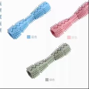 Durable Dog Teething Chew Stick Toy Bite‑Resistant Leakage Food Dispensing Pet Teether Stick Dog Teeth Cleaning Interactive Play