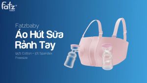 Áo Hút Sữa Rảnh Tay FatzBaby FB0023VN Freesize Nâng Đỡ Bầu Ngực Mềm Mại Co Giãn Tốt - Mom and Home
