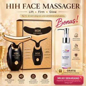 Alat Pengencang Wajah KDK 3 in 1 Setrika Wajah Alat Pijat Wajah Getar Alat Treatment Perawatan Wajah Kecantikan Alat Kesehatan & Kecantikan Aksesoris Perawatan Kulit