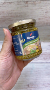 FIAMMA + Lọ TT 180g + SỐT PESTO RAU HÚNG QUẾ VESUVIANA Homestyle Genoise Pesto Sauce