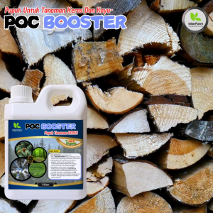 InterFarm Poc Booster Organik Cair untuk Getah Gaharu - Nutrisi Tahan Lama 1 Liter